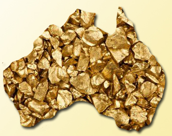 Aussie hobbyist unearths four-kilo gold nugget...